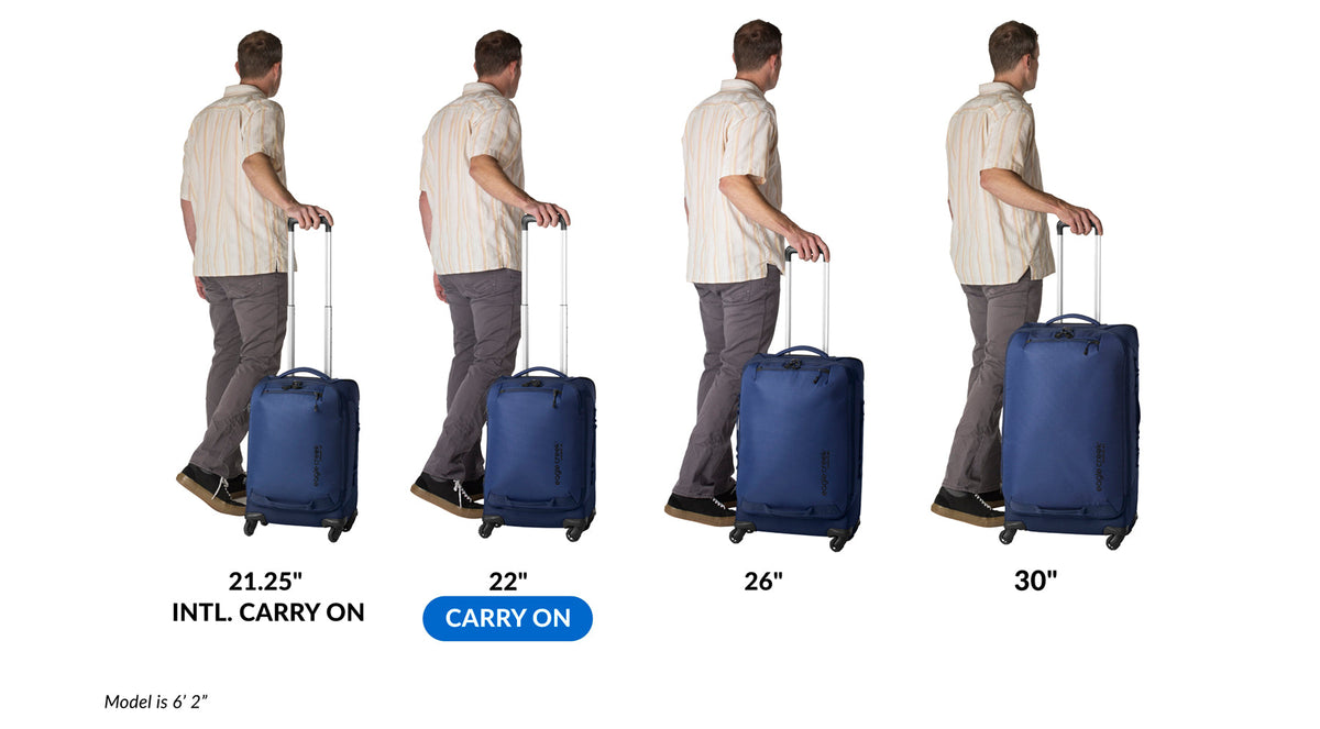 Eagle Creek Expanse 4-Wheel 22" Carry-On Luggage - Pilot Blue