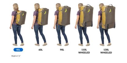 Eagle Creek Migrate 40L Duffel Bag - Rush Blue