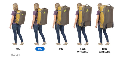 Eagle Creek Migrate 40L Duffel Bag - Electric Yellow