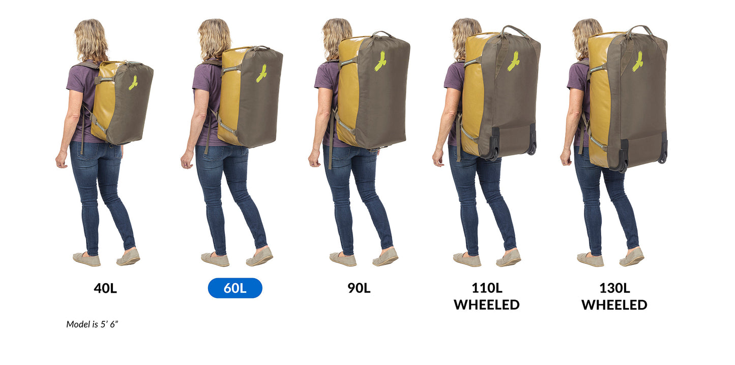 Eagle Creek Migrate 60L Duffel Bag - Rush Blue