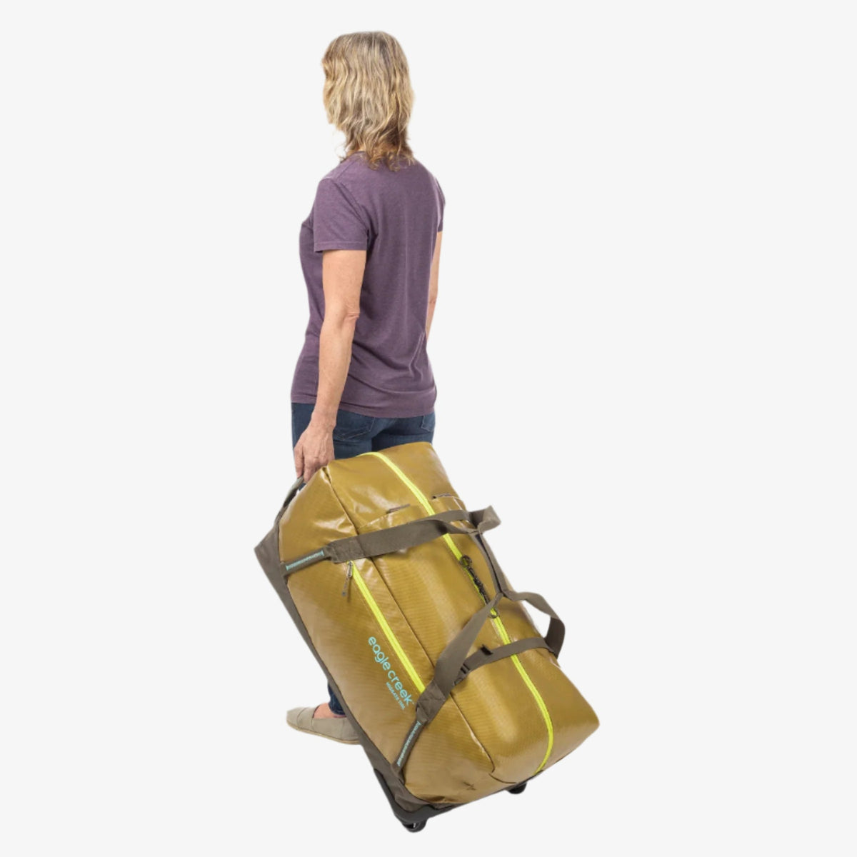 Eagle Creek Migrate 110L Wheeled Duffel Bag - Electric Yellow