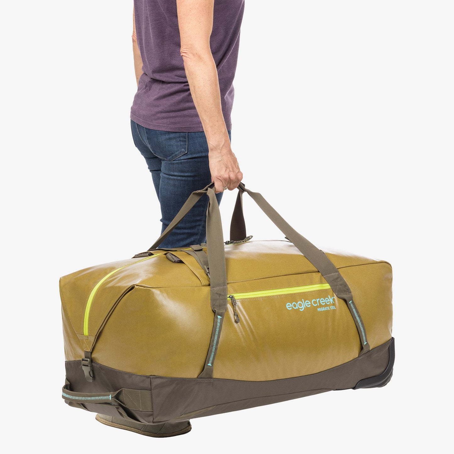 Eagle Creek Migrate 130L Wheeled Duffel Bag - Rush Blue