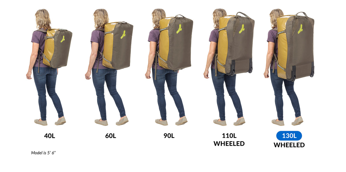 Eagle Creek Migrate 130L Wheeled Duffel Bag - Electric Yellow