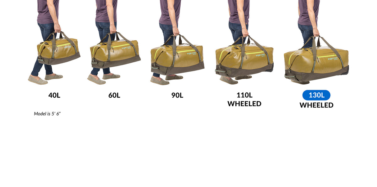 Eagle Creek Migrate 130L Wheeled Duffel Bag - Electric Yellow