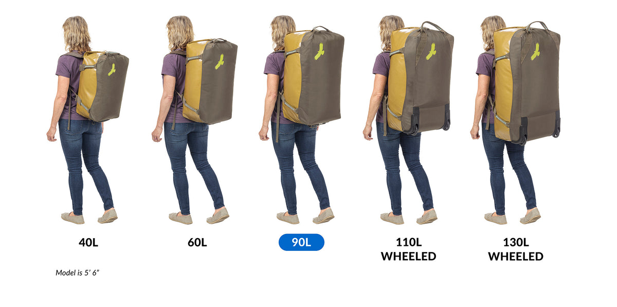 Eagle Creek Migrate 90L Duffel Bag - Rush Blue
