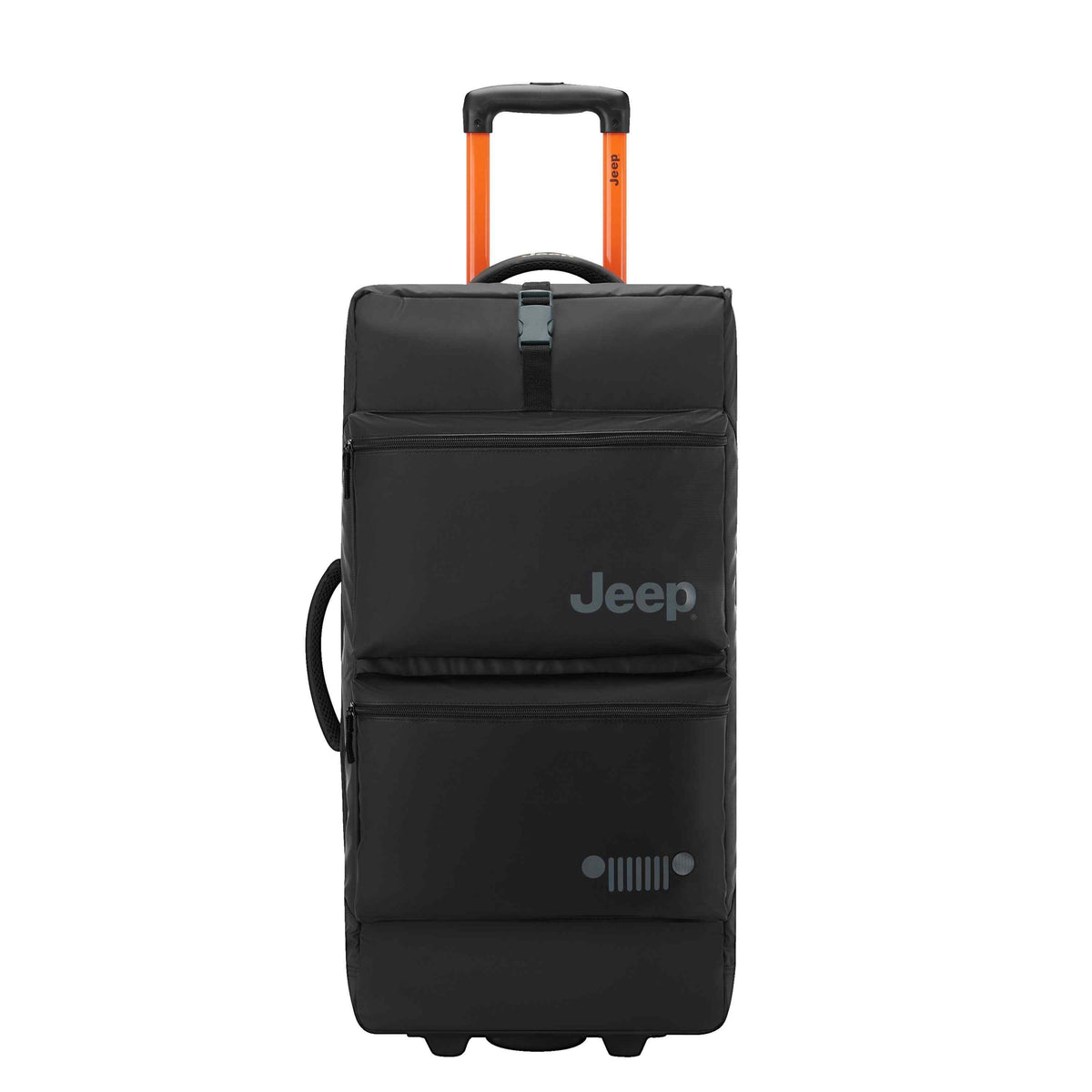 Delsey Jeep JS006B - Medium Rolling Duffel Bag - Black