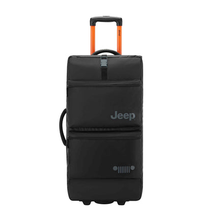 Delsey Jeep JS006B - Medium Rolling Duffel Bag - Black