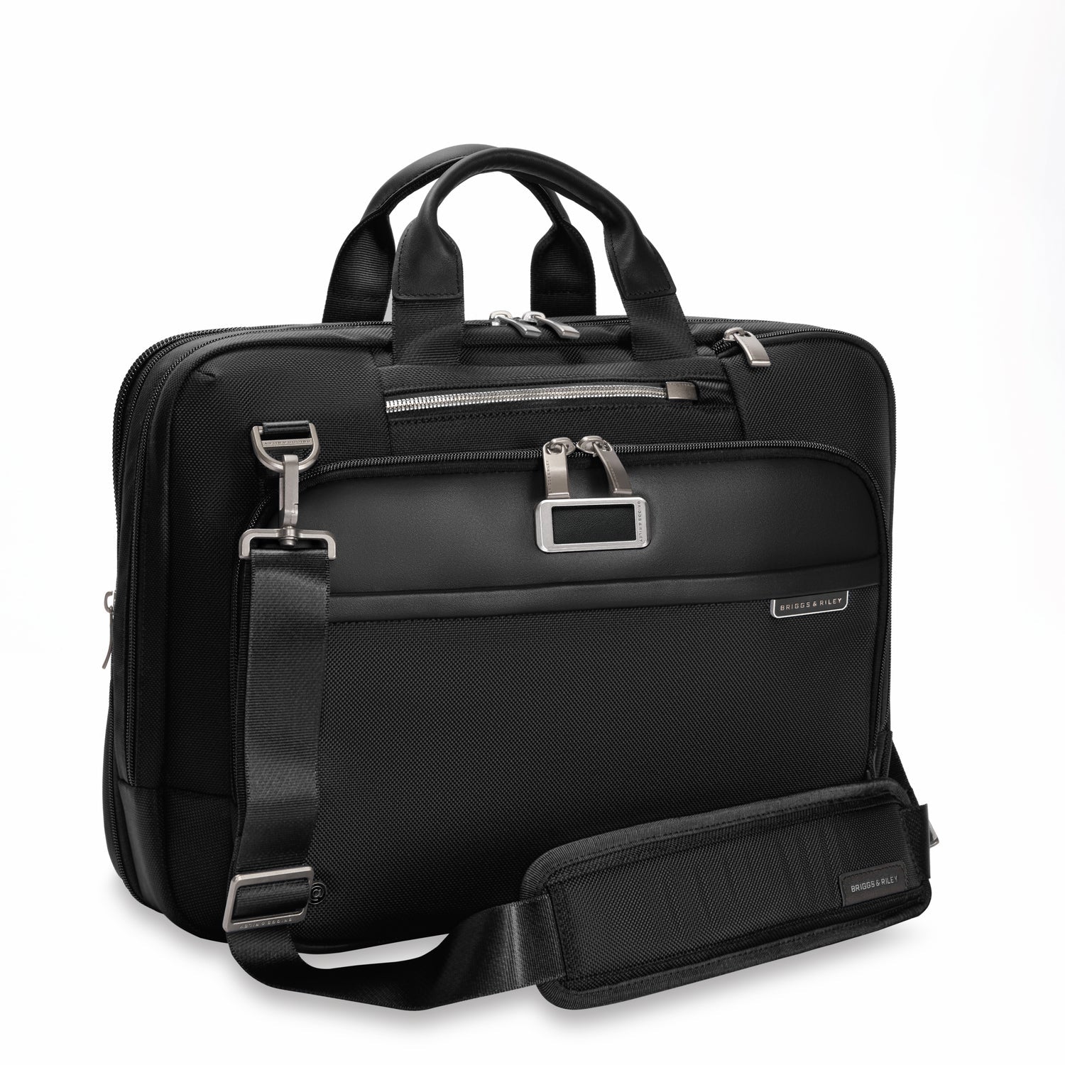 Briggs & Riley @work Medium Expandable Brief - Black