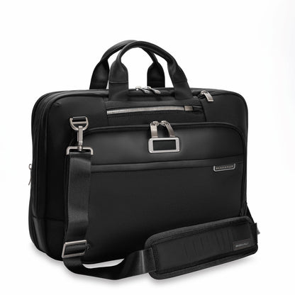 Briggs & Riley @work Medium Expandable Brief - Black