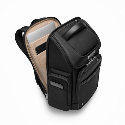 Briggs & Riley @work Medium Widemouth Backpack - Black
