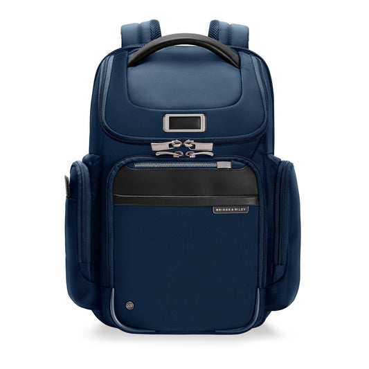 Briggs & Riley @work Medium Widemouth Backpack - Navy