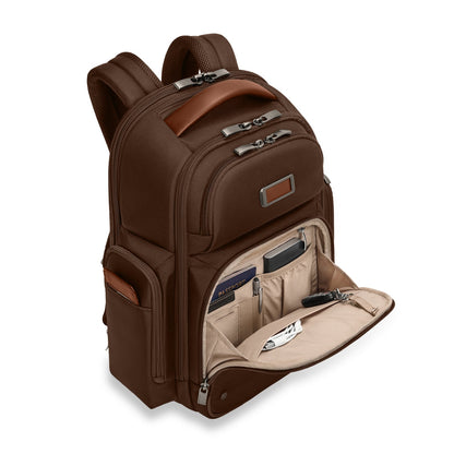 Briggs & Riley @work Large Cargo Backpack - Chocolate