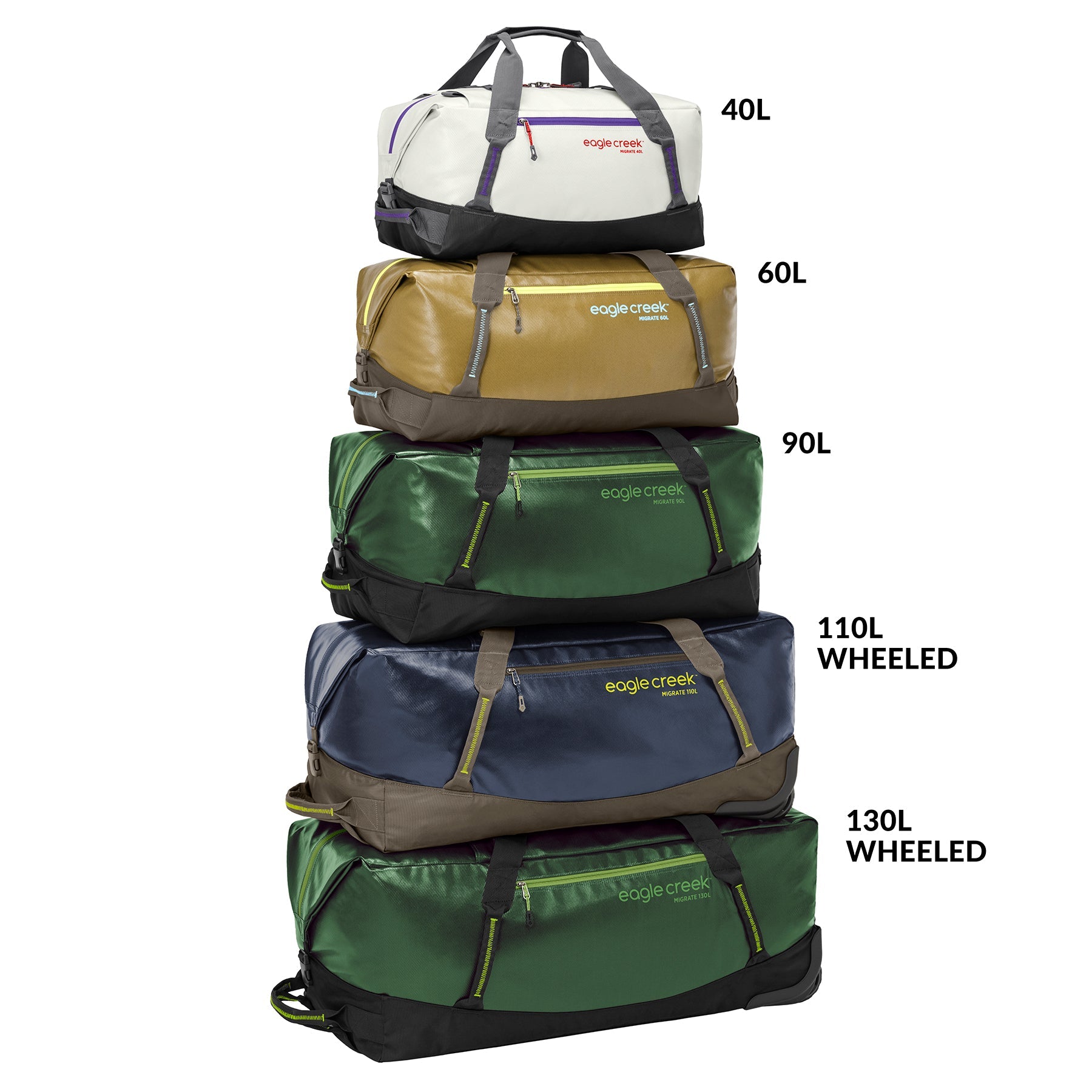 Eagle Creek Migrate 130L Wheeled Duffel Bag - Rush Blue