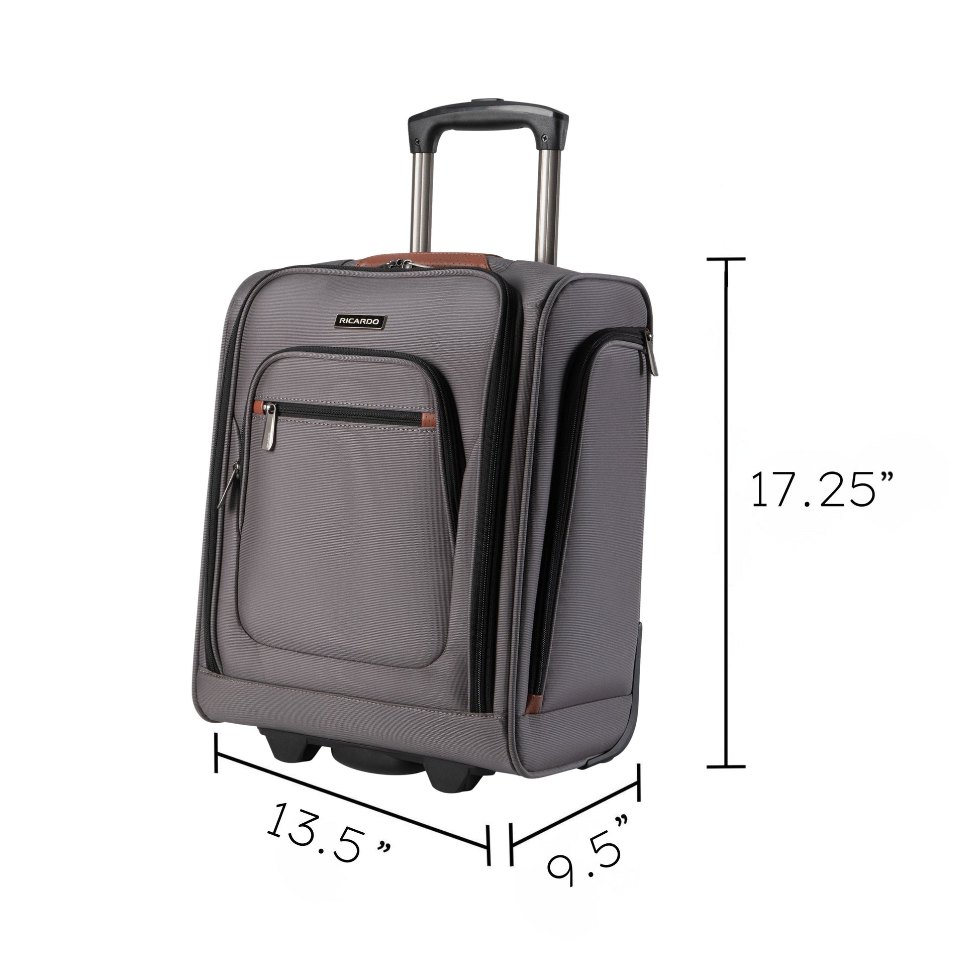 Ricardo Beverly Hills Montecito 3.0 Softside Small Carry-On - French Grey