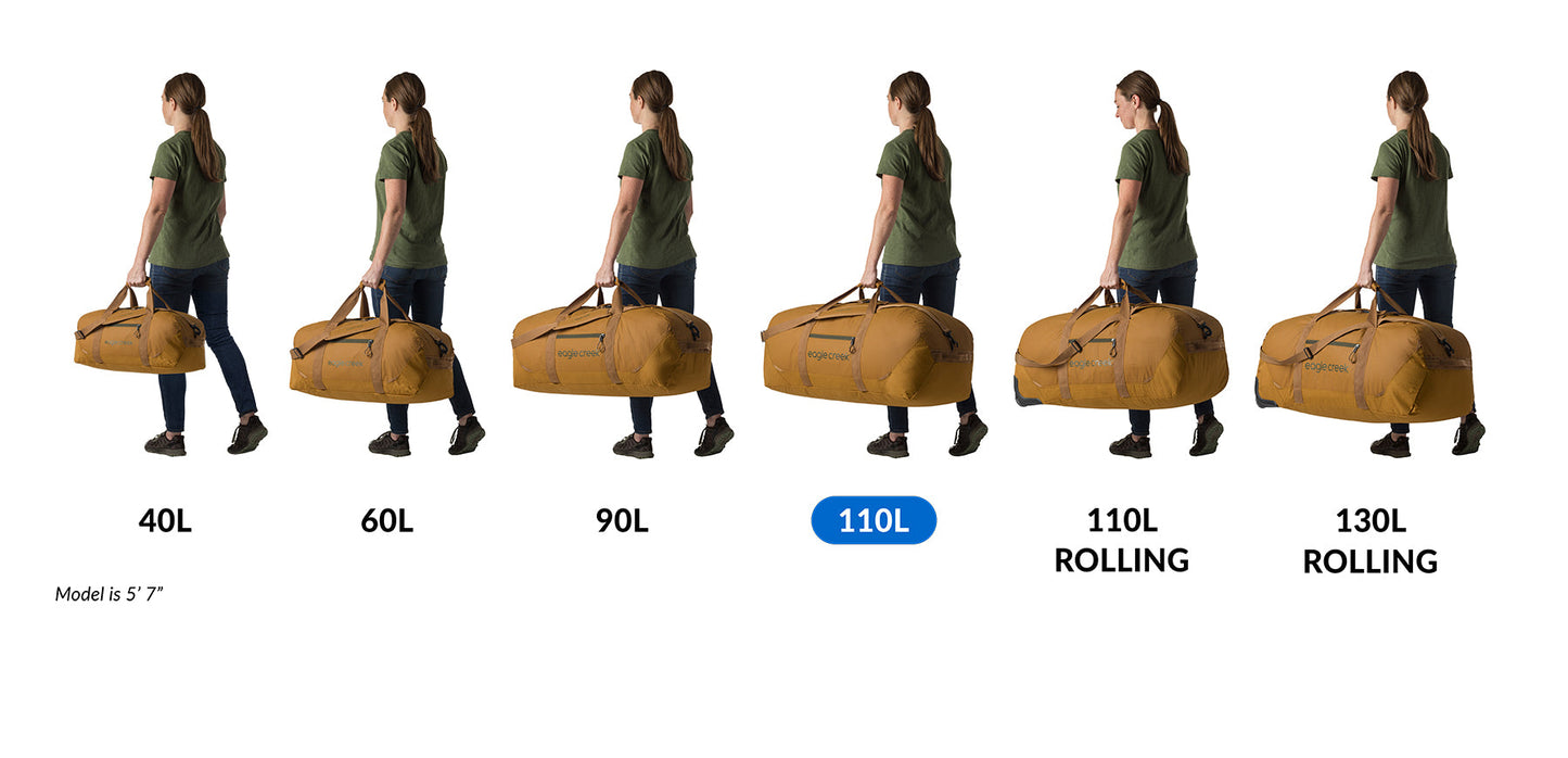 Eagle Creek No Matter What 110L Duffel Bag - Safari Brown