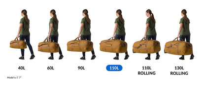 Eagle Creek No Matter What 110L Duffel Bag - Safari Brown