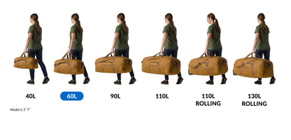 Eagle Creek No Matter What 60L Duffel Bag - Black