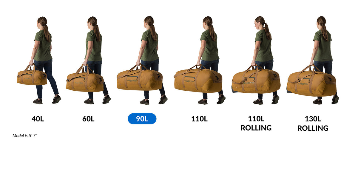 Eagle Creek No Matter What 90L Duffel Bag - Smoke Grey