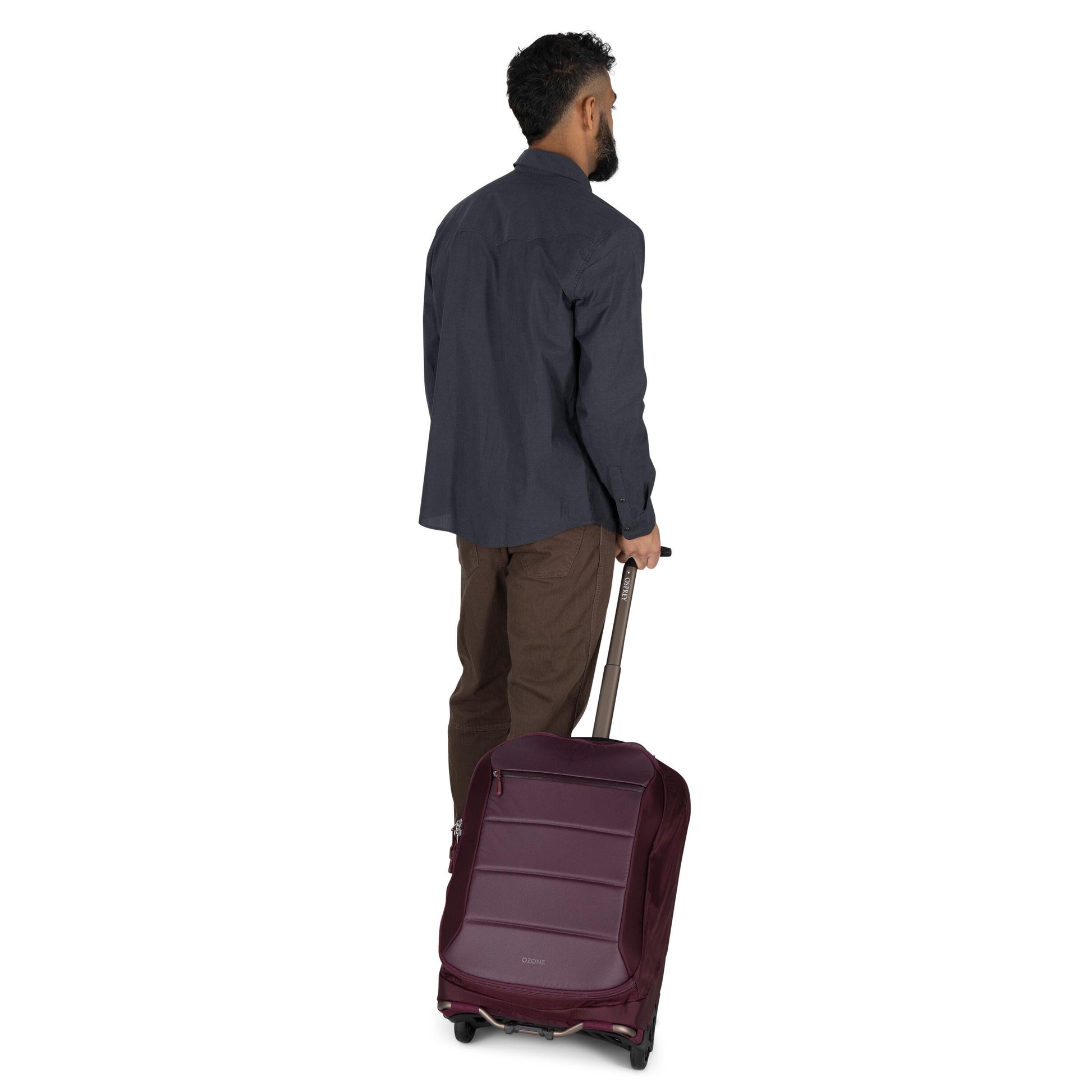 Osprey Ozone 2-Wheel 40L/21" Carry-On Luggage - Moody Burgundy