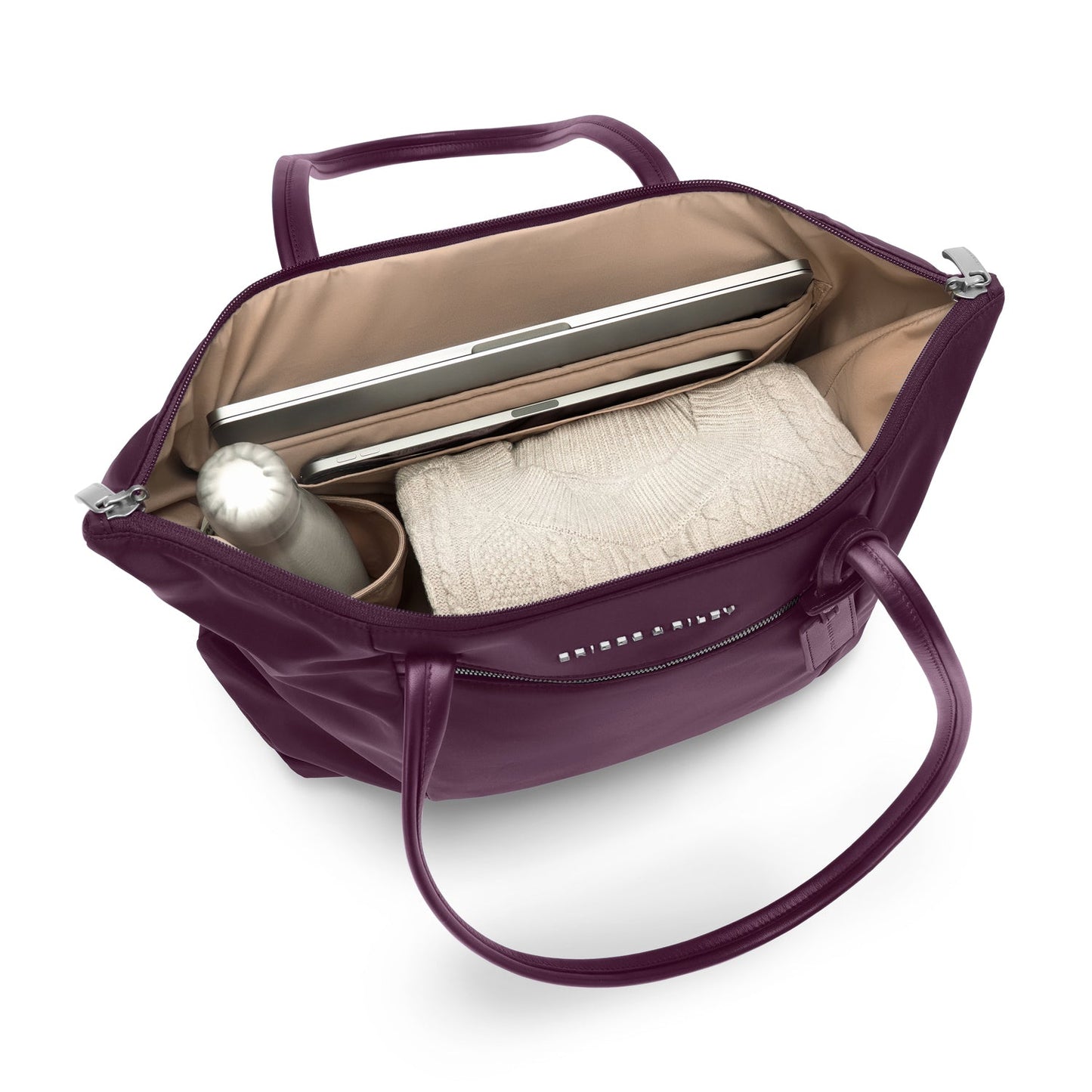 Briggs & Riley Rhapsody Expandable Tote - Plum