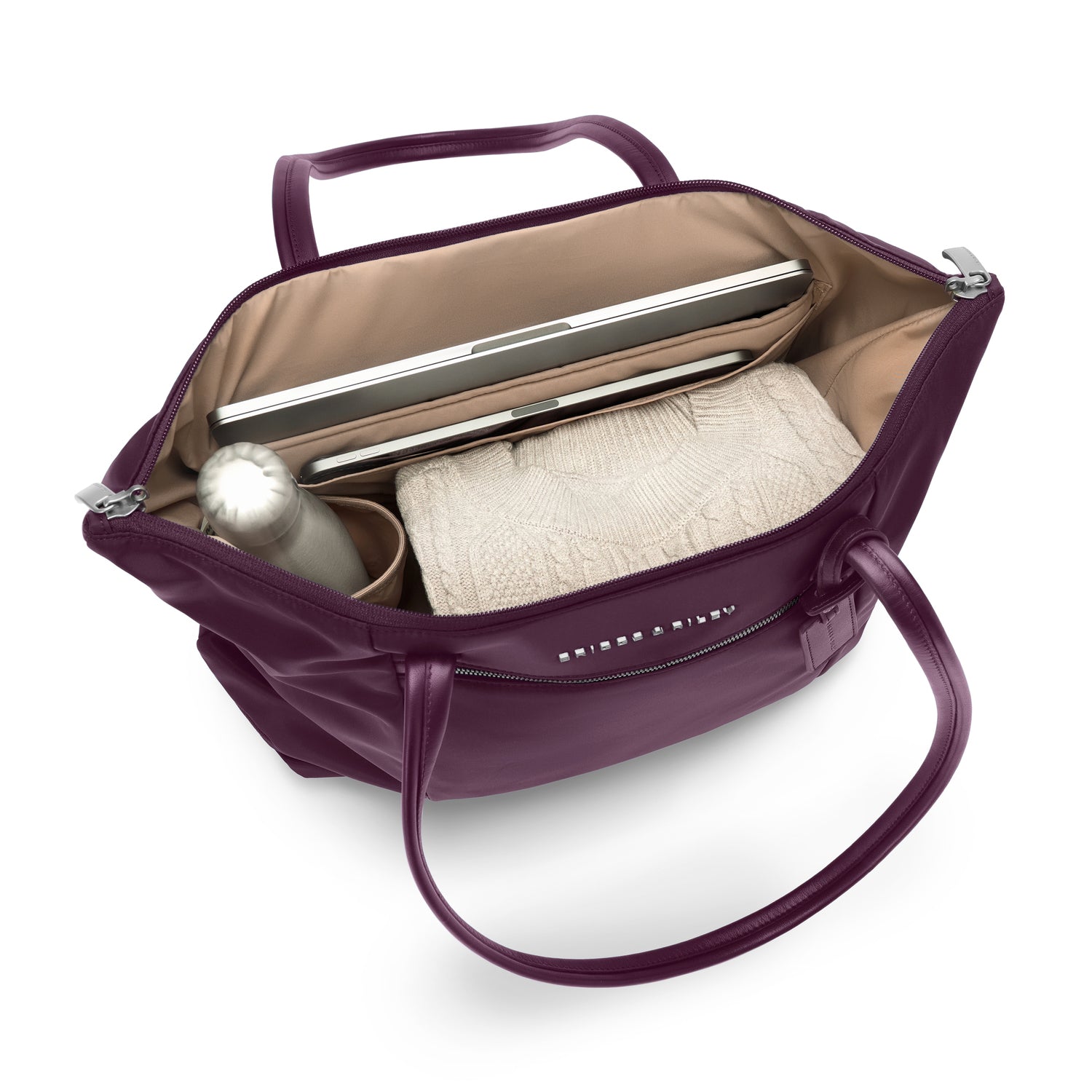 Briggs & Riley Rhapsody Expandable Tote - Plum