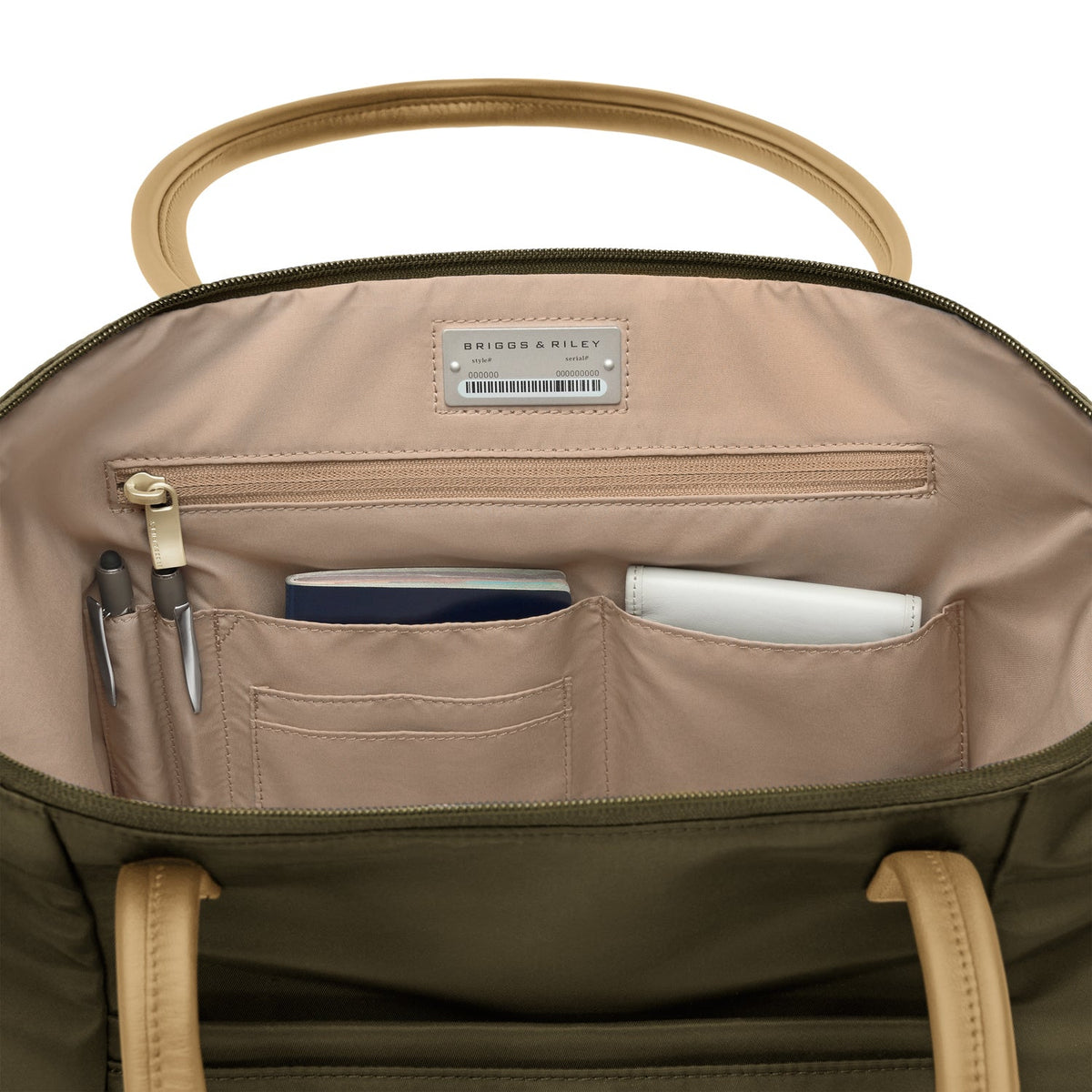 Briggs & Riley Rhapsody Expandable Tote - Olive