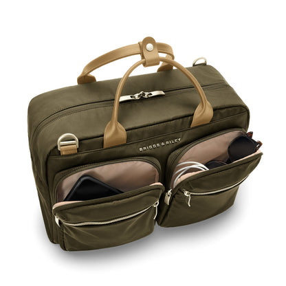 Briggs & Riley Rhapsody Multi-Pocket Cabin Bag - Olive