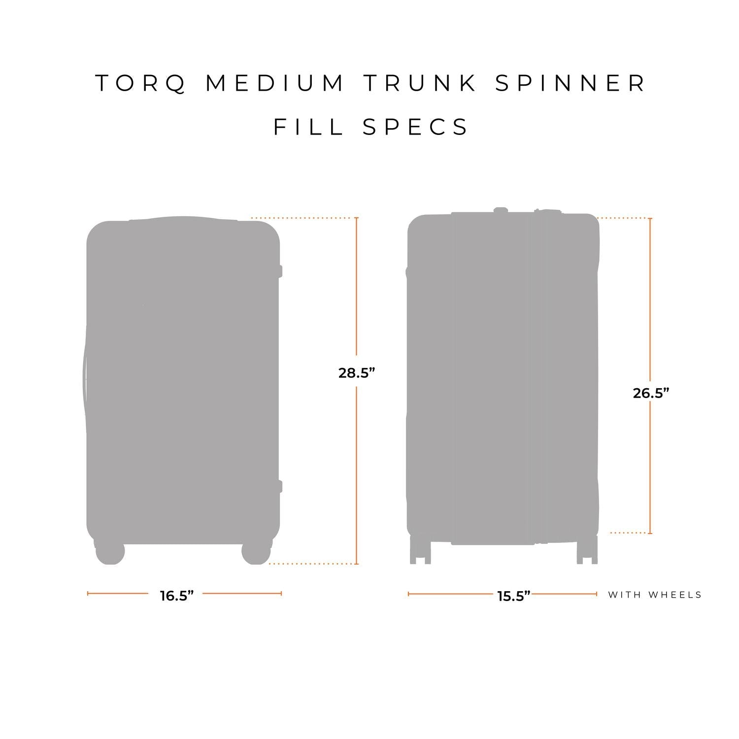 Briggs & Riley Torq Medium Hardside Trunk Spinner - Hunter