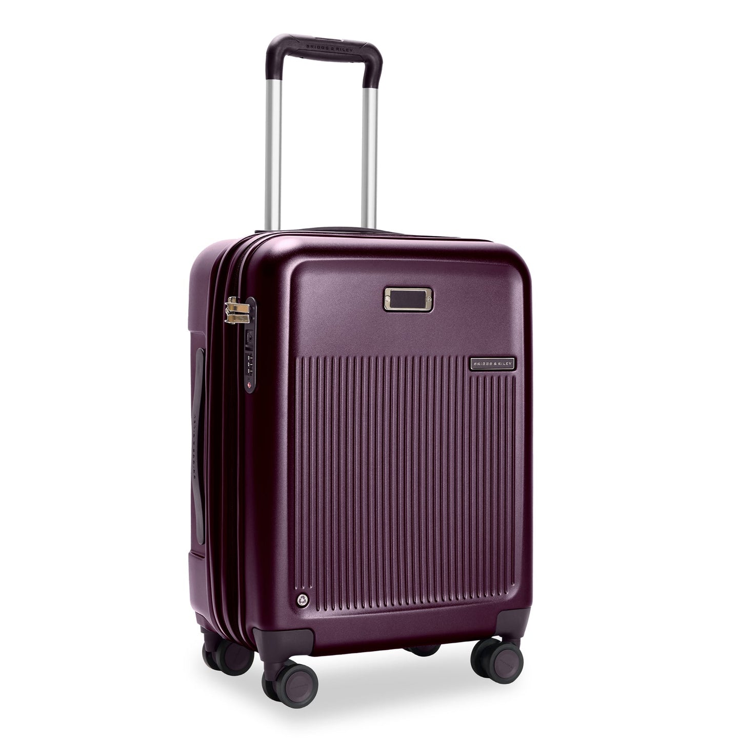Briggs & Riley Sympatico Global 21" Carry-On Expandable Spinner - Plum