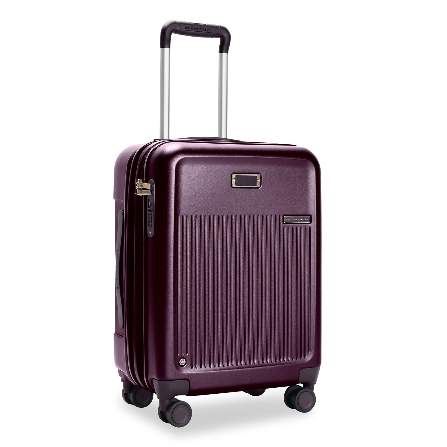 Briggs & Riley Sympatico Global 21" Carry-On Expandable Spinner - Plum