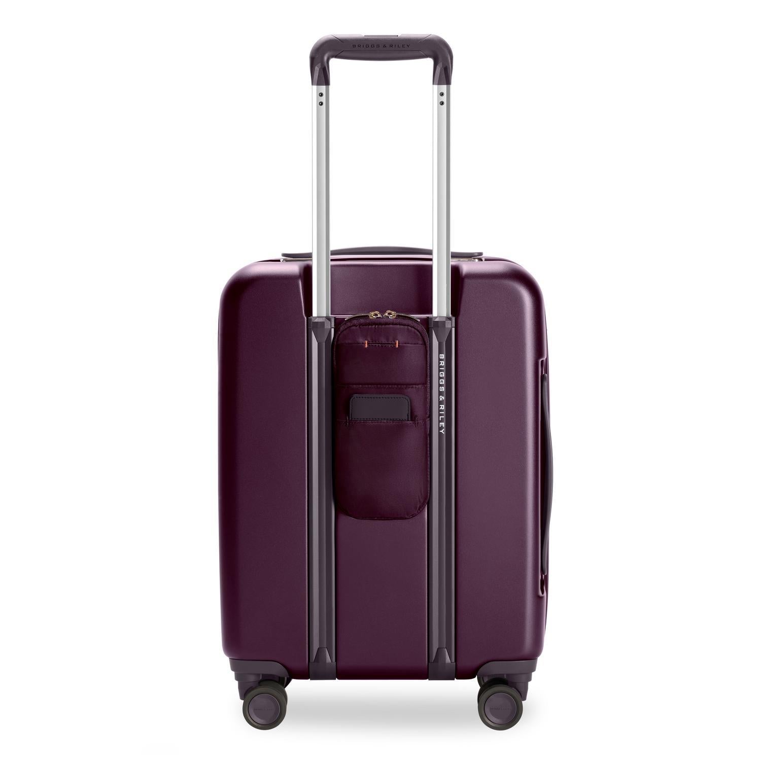 Briggs & Riley Sympatico Global 21" Carry-On Expandable Spinner - Plum