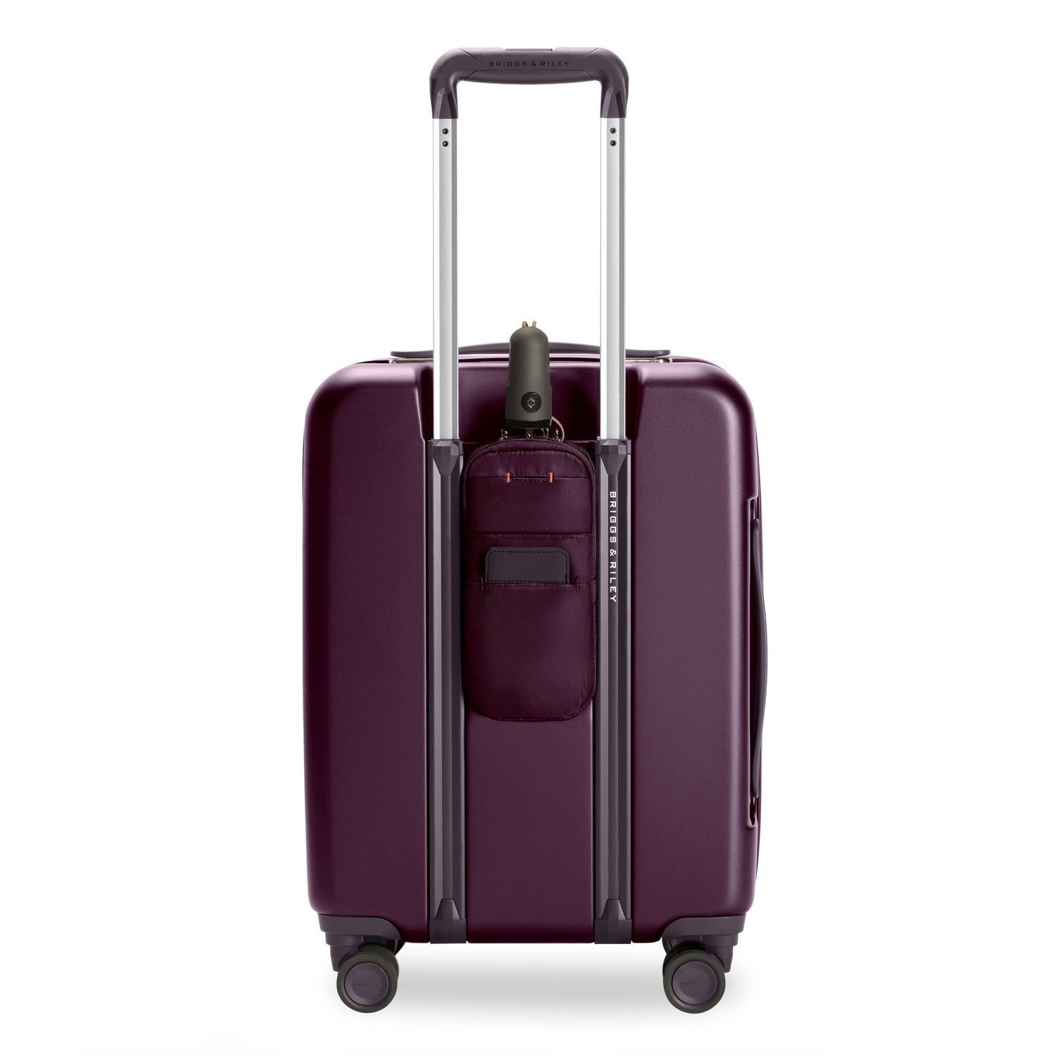 Briggs & Riley Sympatico Global 21" Carry-On Expandable Spinner - Plum