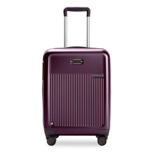 Briggs & Riley Sympatico Global 21" Carry-On Expandable Spinner - Plum