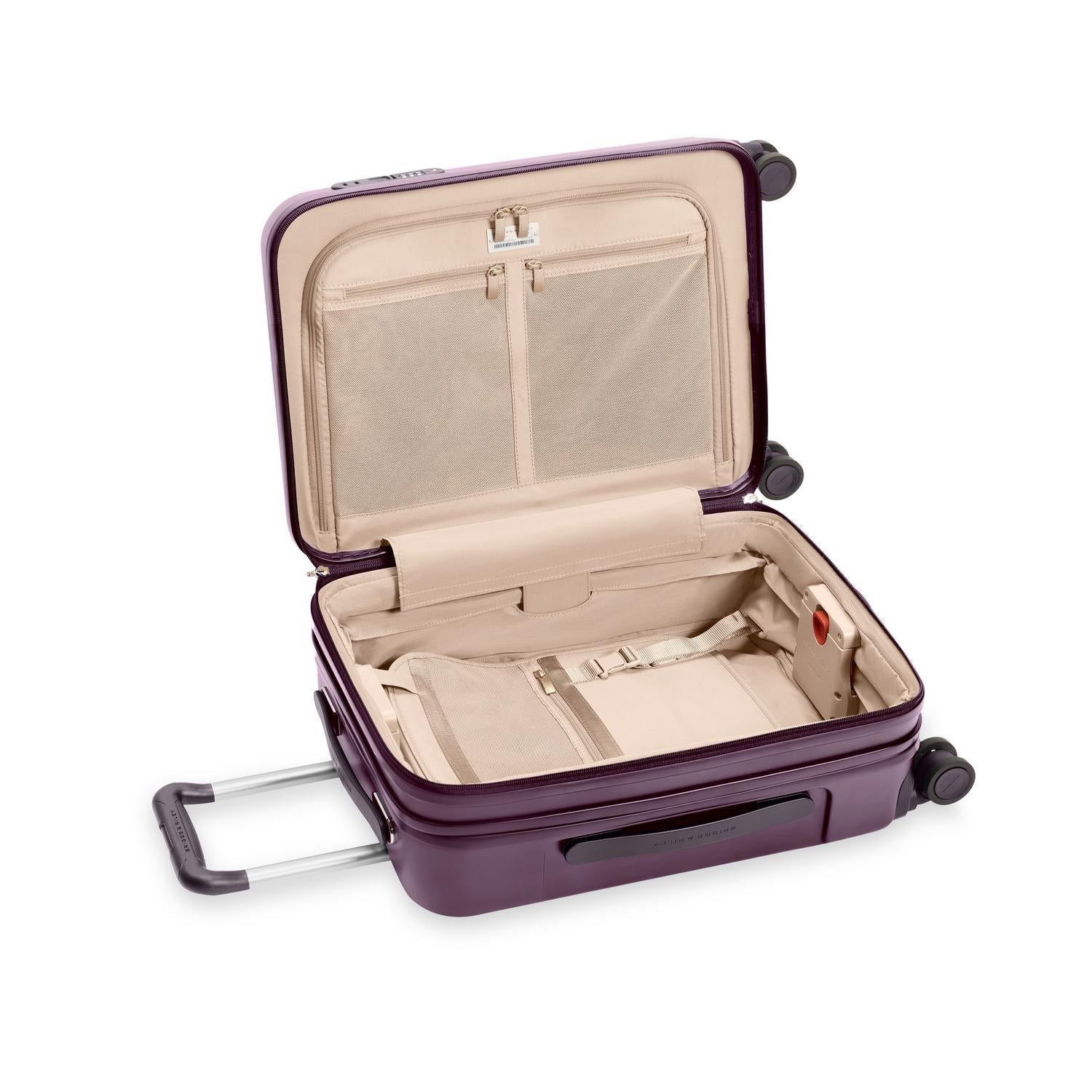 Briggs & Riley Sympatico Global 21" Carry-On Expandable Spinner - Plum
