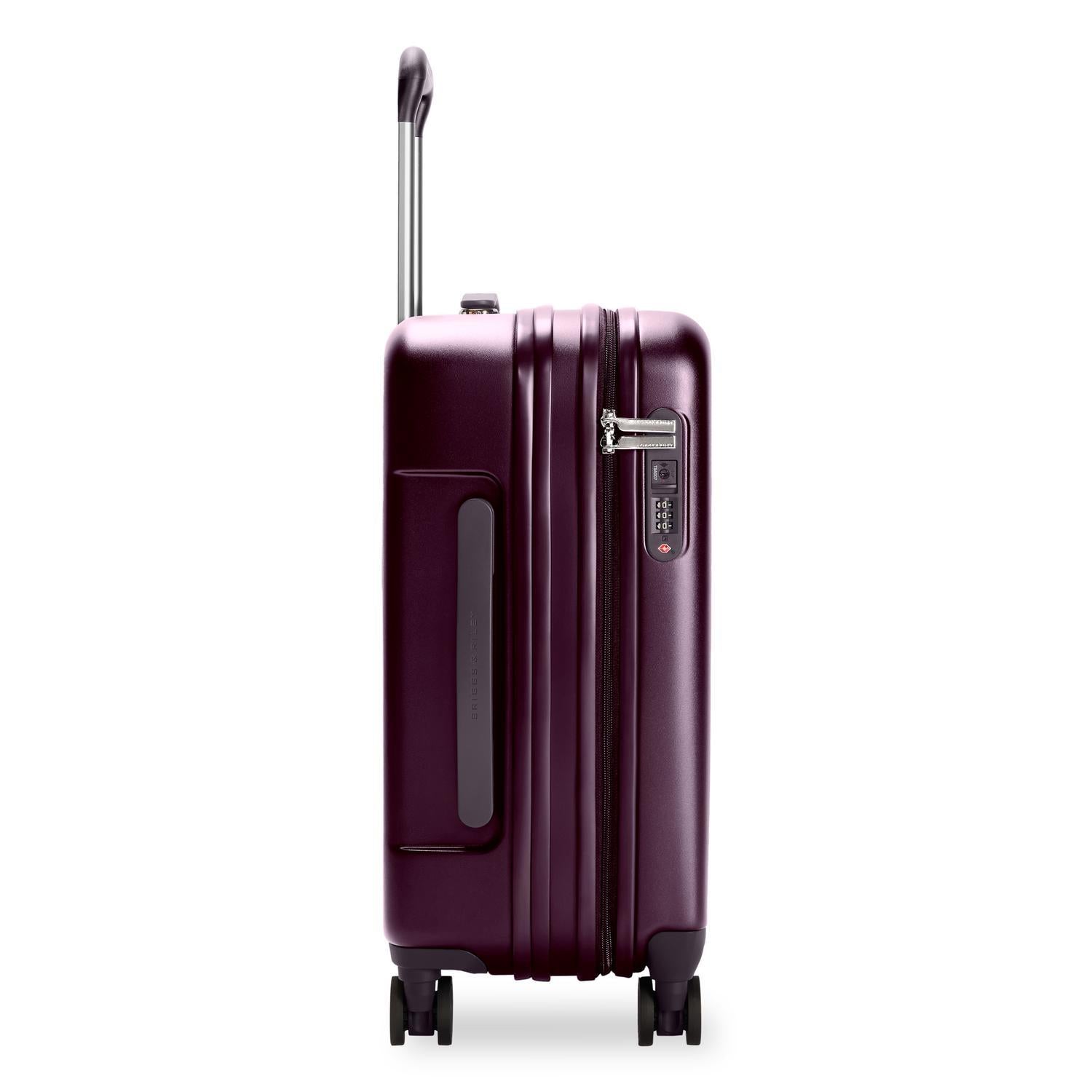 Briggs & Riley Sympatico Global 21" Carry-On Expandable Spinner - Plum