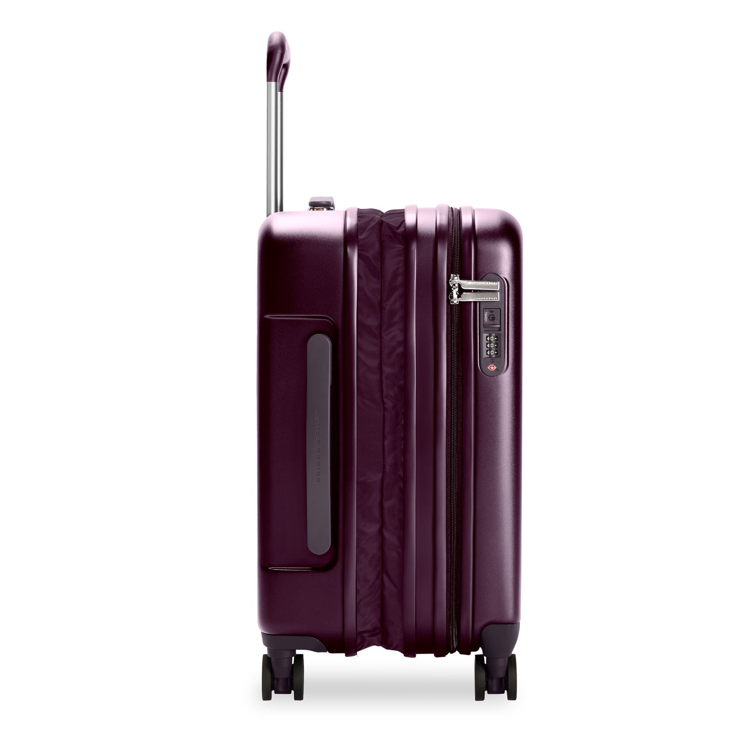 Briggs & Riley Sympatico Global 21" Carry-On Expandable Spinner - Plum