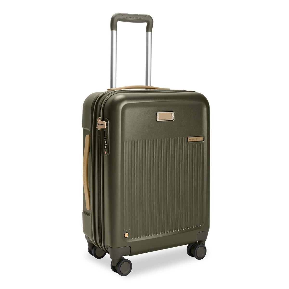 Briggs & Riley Sympatico Global 21" Carry-On Expandable Spinner - Olive