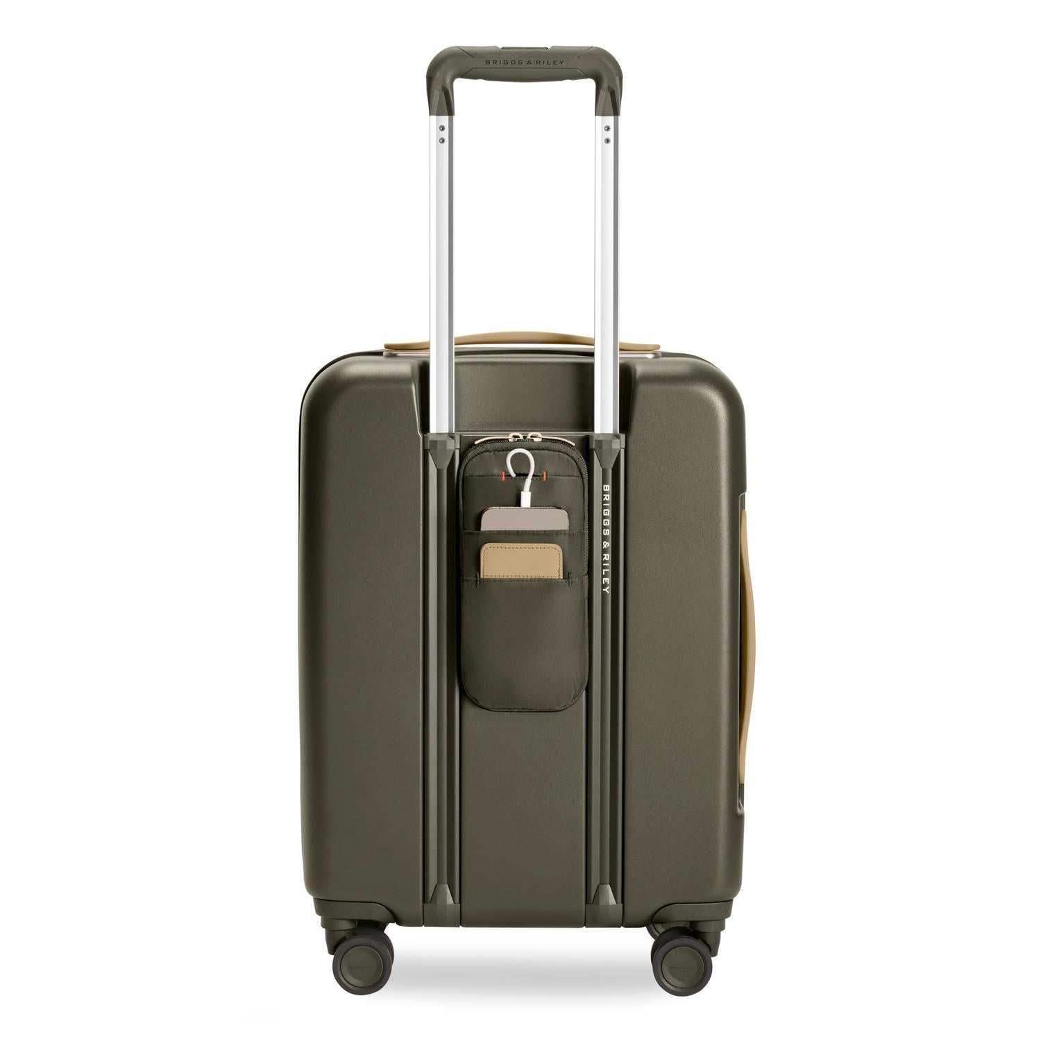 Briggs & Riley Sympatico Global 21" Carry-On Expandable Spinner - Olive