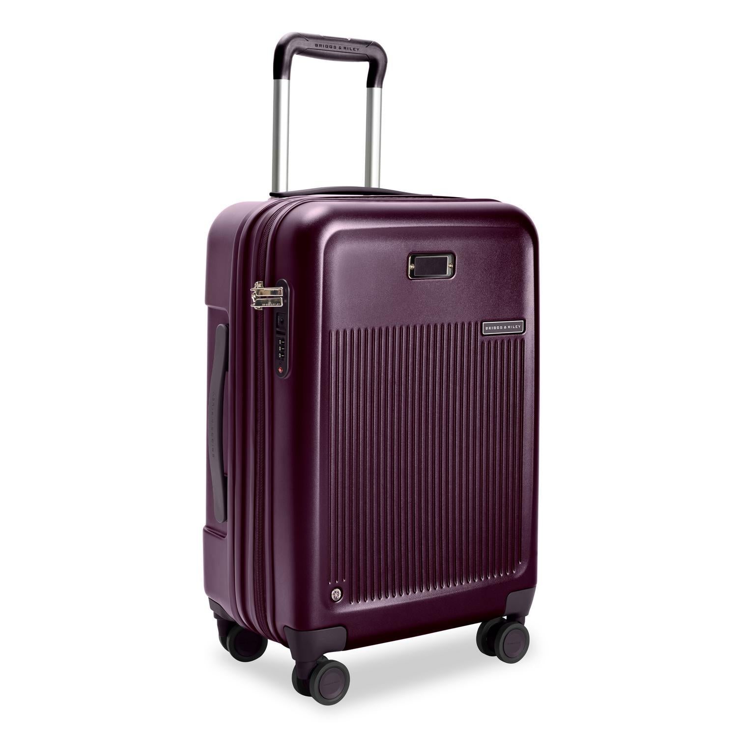 Briggs & Riley Sympatico Essential 22" Carry-On Expandable Spinner - Plum