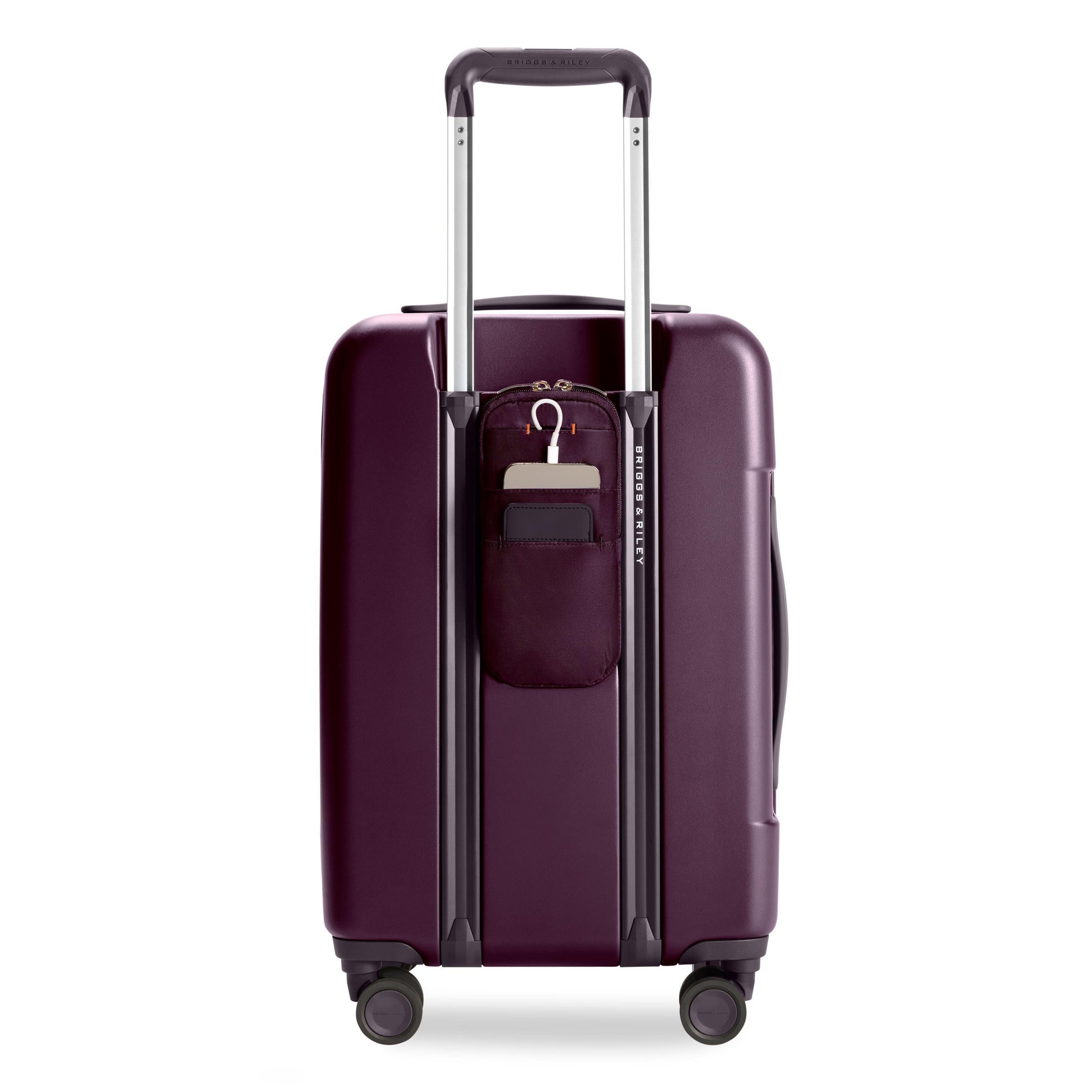 Briggs & Riley Sympatico Essential 22" Carry-On Expandable Spinner - Plum