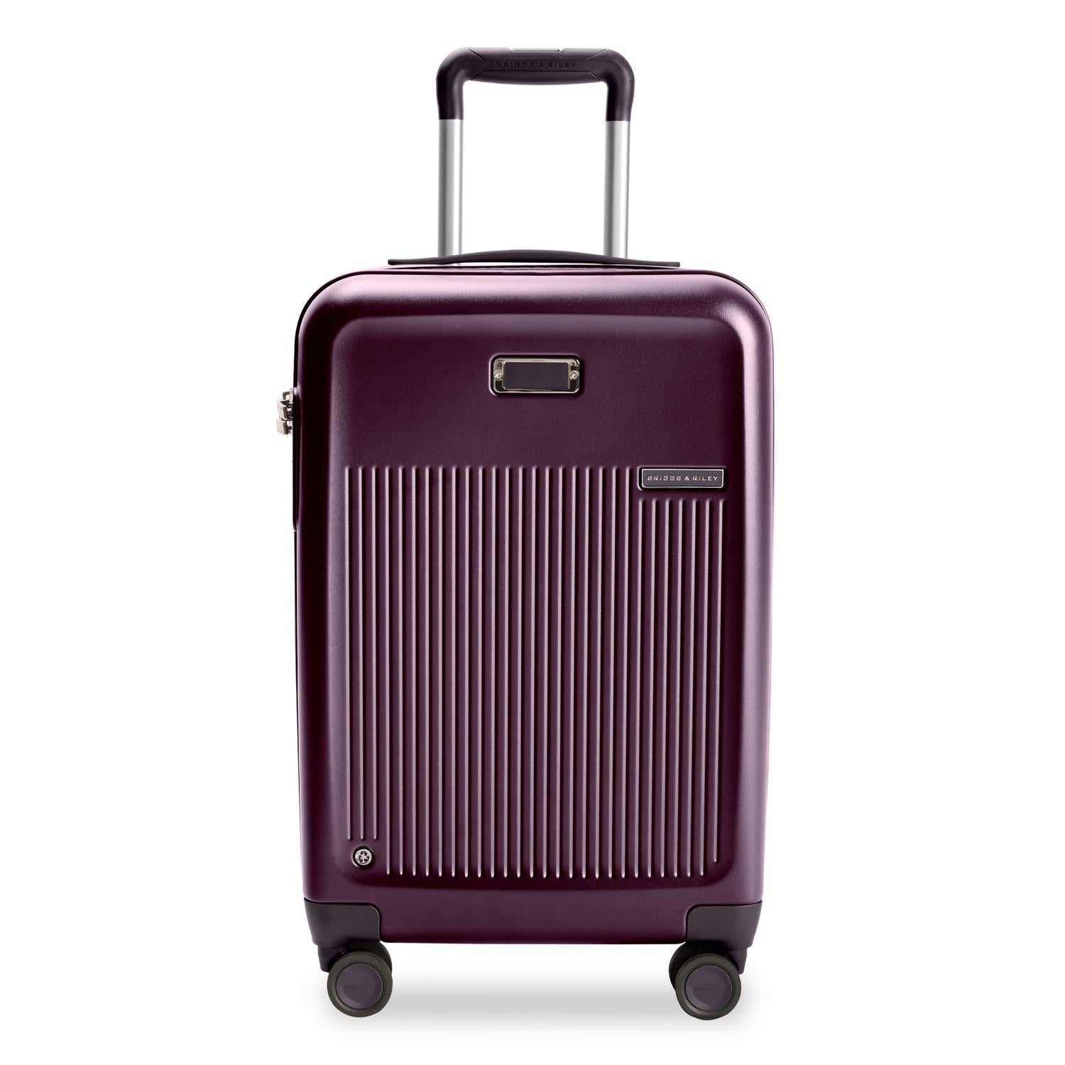 Briggs & Riley Sympatico Essential 22" Carry-On Expandable Spinner - Plum