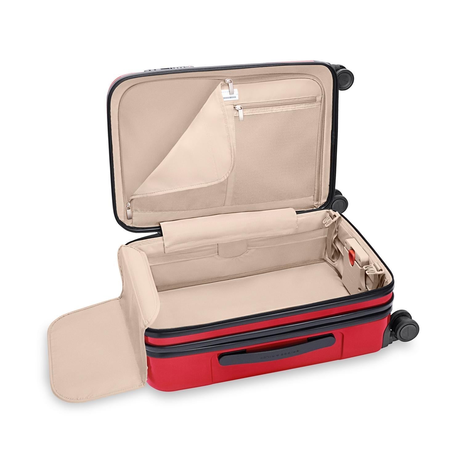 Briggs & Riley Sympatico Essential 22" Carry-On Expandable Spinner - Glossy Ruby