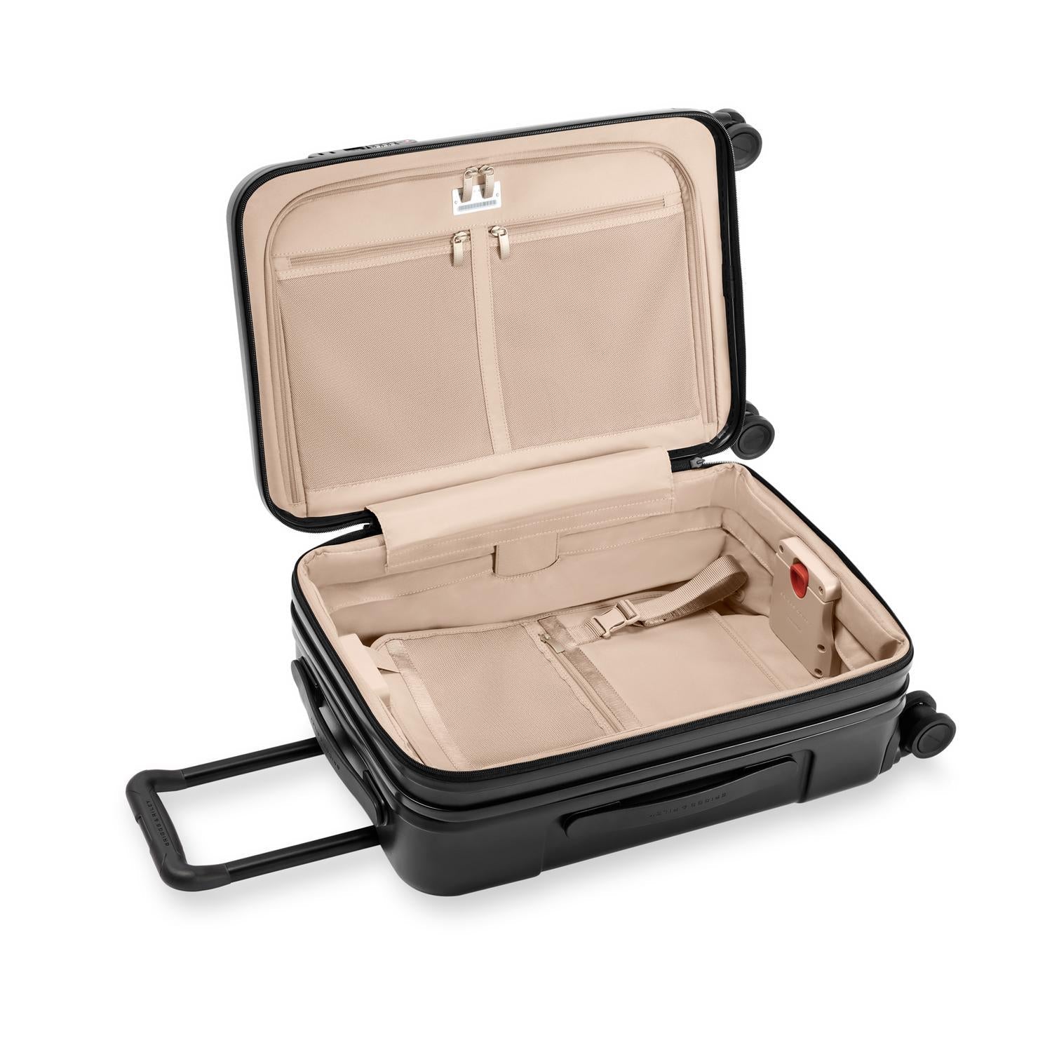 Briggs & Riley Sympatico Essential 22" Front Pocket Carry-On Expandable Spinner - Black