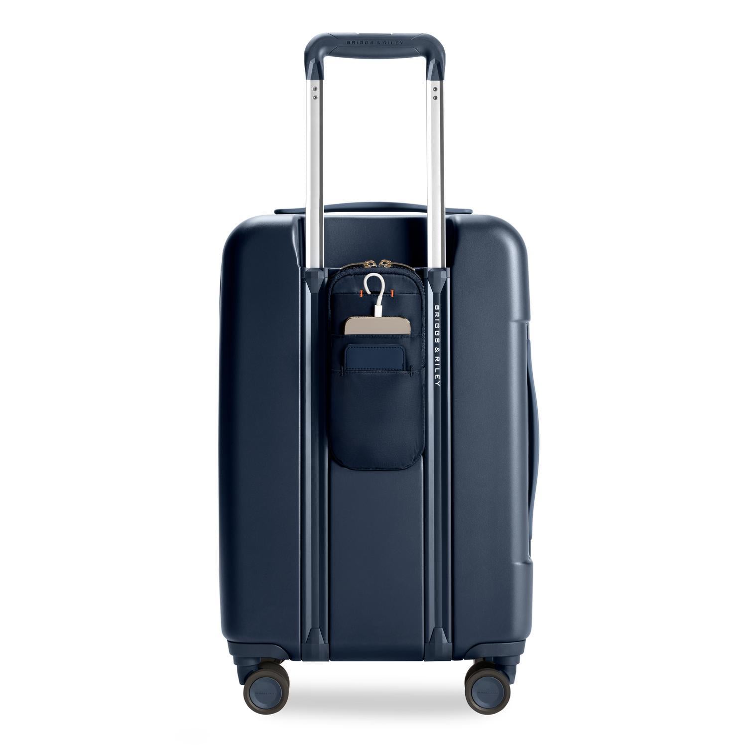 Briggs & Riley Sympatico Essential 22" Front Pocket Carry-On Expandable Spinner - Navy