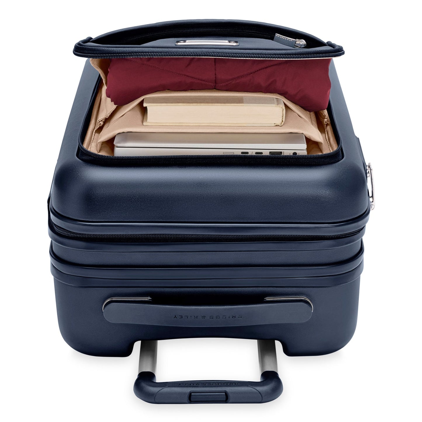 Briggs & Riley Sympatico Essential 22" Front Pocket Carry-On Expandable Spinner - Navy