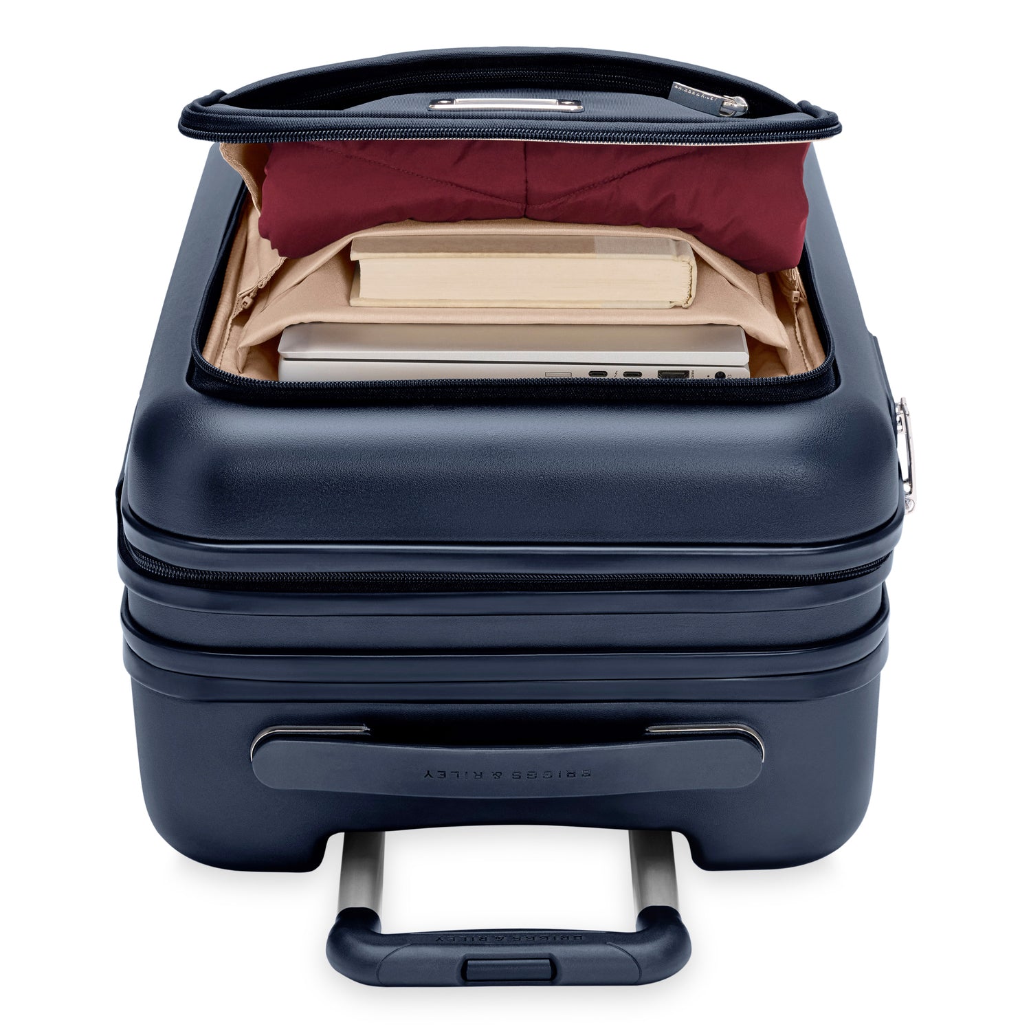 Briggs & Riley Sympatico Essential 22" Front Pocket Carry-On Expandable Spinner - Navy