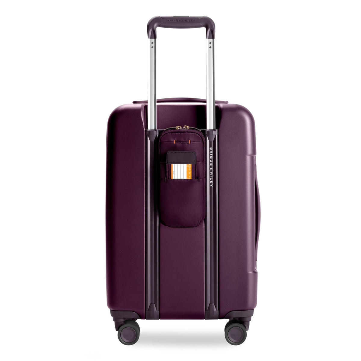 Briggs & Riley Sympatico Essential 22" Front Pocket Carry-On Expandable Spinner - Plum