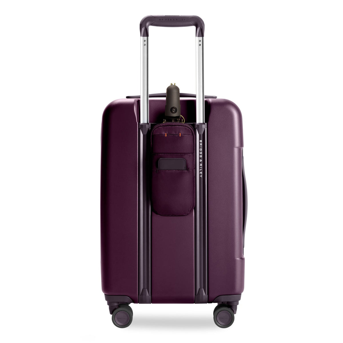 Briggs & Riley Sympatico Essential 22" Front Pocket Carry-On Expandable Spinner - Plum
