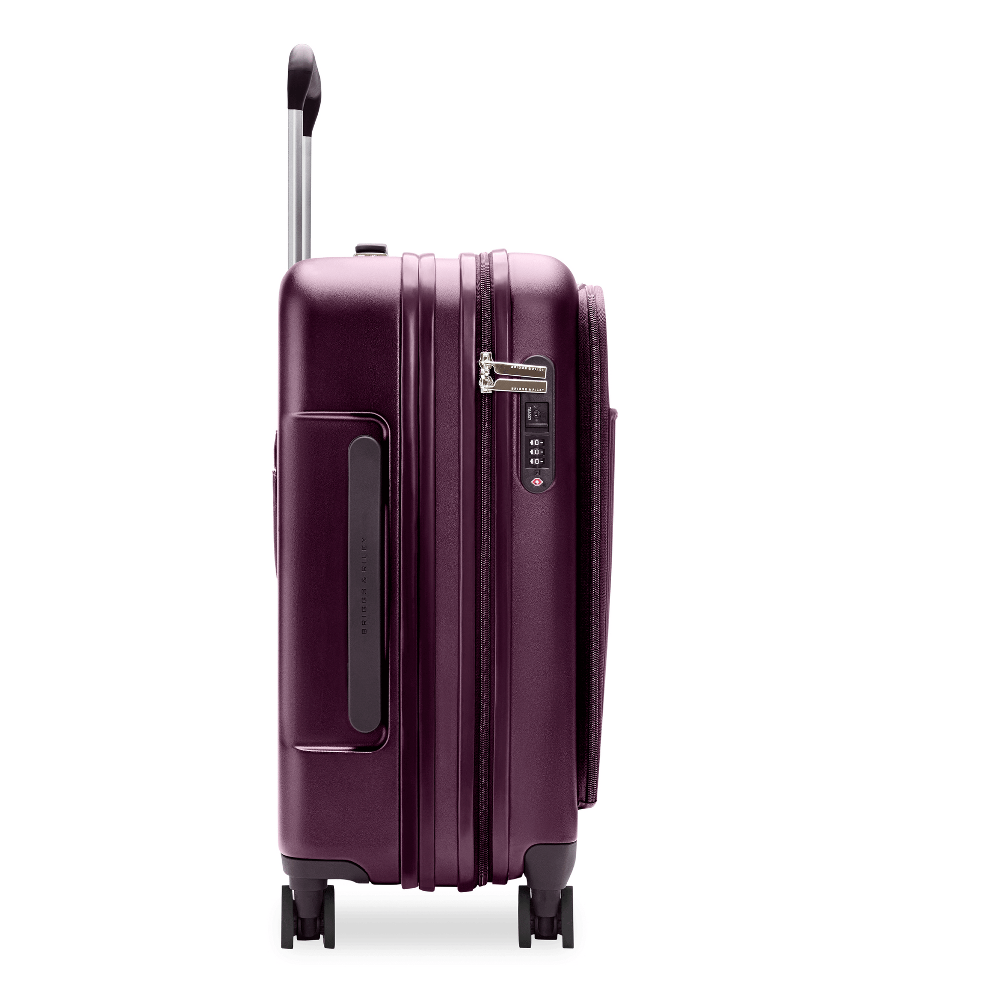 Briggs & Riley Sympatico Essential 22" Front Pocket Carry-On Expandable Spinner - Plum