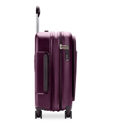 Briggs & Riley Sympatico Essential 22" Front Pocket Carry-On Expandable Spinner - Plum
